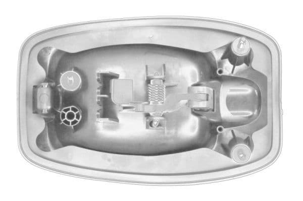 Door handle Rechts extern past: IVECO DAILY V, DAILY VI 09.11-