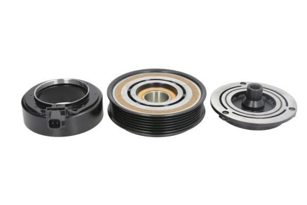 Airco compressor koppeling compleet (HALLA  HCC HS-15 12V 66PK 118mm) past: FORD