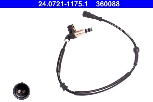 Sensor, wheel speed