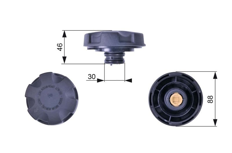 Cover, plenum chamber