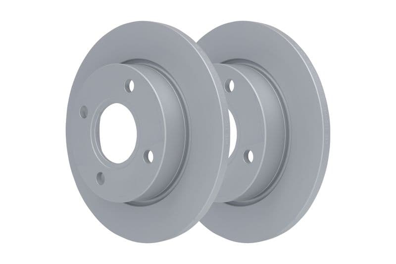Brake disc Voor Links/Rechts past: FORD FIESTA, FIESTA III, FIESTA IV, KA  MAZDA 121 III 1.0-1.8D 03.89-11.08