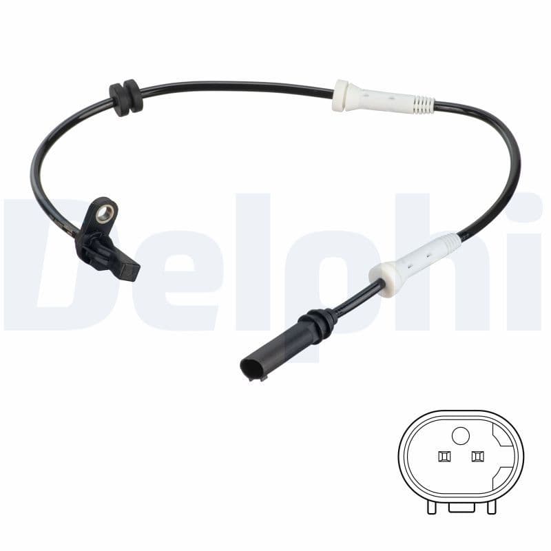 ABS-sensor Voor Links/Rechts past: BMW 1 (F20), 1 (F21), 2 (F22, F87), 2 (F23), 3 (F30, F80), 3 (F31), 3 (G20, G80, G28), 3 (G21, G81), 3 GRAN TURISMO (F34), 4 (F32, F82), 4 (F33 1.5-3.0H 07.11-