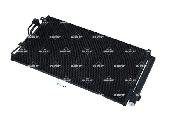 A/C condensator (met droger) past: HYUNDAI IX55 3.0D 09.08-12.12