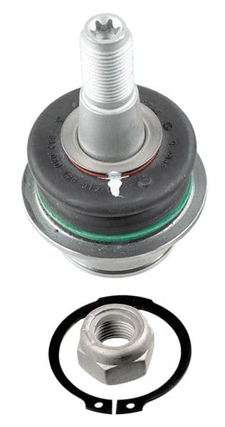 Kogelgewricht van de as Links/Rechts (bodem voor) past: FORD TOURNEO CONNECT, TOURNEO CUSTOM V362, TRANSIT, TRANSIT CONNECT, TRANSIT CUSTOM V362, TRANSIT TOURNEO, TRANSIT V363 1.8-Electric 01.00-