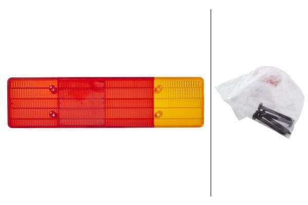 Lampenkap, achter Links past: MERCEDES ACTROS, ACTROS MP2 / MP3, ATEGO, T1 (601), T1 (B602), T2/LN1, VARIO, VARIO (B667, B670, B668), VARIO (B670), VARIO (B670, B668, B667) 04.77-