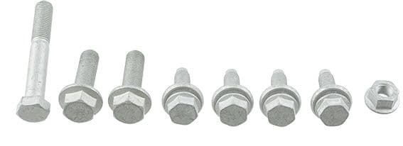 Bevestigingselementen voor ophanging Achter Links/Rechts past: AUDI A3, Q3, TT  SEAT ALHAMBRA, ALTEA, ALTEA XL, LEON, TOLEDO III  SKODA OCTAVIA II, SUPERB II  VW CC B7, EOS 1.2-3.6 02.03-12.22