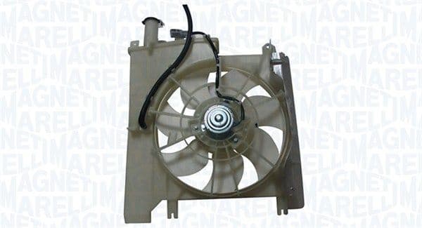 Radiatorventilator (met huisvesting) past: CITROEN C1, C1 II  PEUGEOT 107, 108  TOYOTA AYGO 1.0/1.2 06.05-