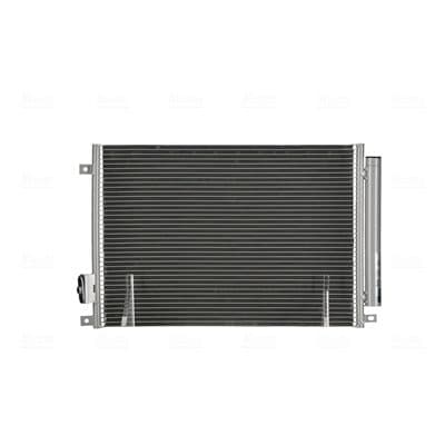 A/C condensator (met droger, (EN) additional fitting elements) past: FIAT 500, 500 C, PANDA  FORD KA  LANCIA YPSILON 0.9-1.4 07.07-