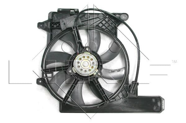 Radiatorventilator (met huisvesting) past: OPEL MERIVA A 1.3D/1.6/1.7D 09.03-05.10