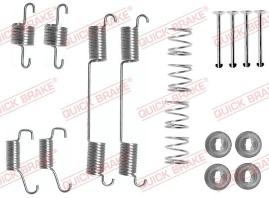 Accessory Kit, brake shoes