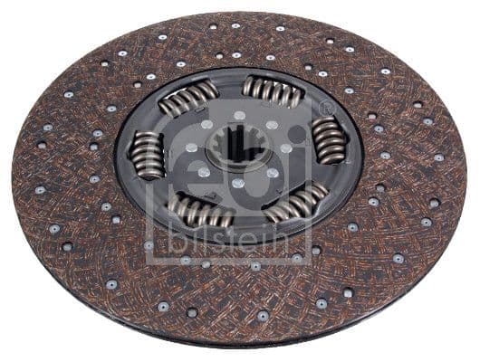 Koppelingsplaat/plaat (430mm) past: VOLVO 7300, 7700, 8300, 8500, 8700, 8900, 9400, 9500, 9700, 9900, B10, B12, F12, FH12, FL12, FM10, FM12, FM7, NH12 01.76-