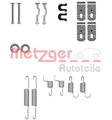 Accessory Kit, parking brake shoes