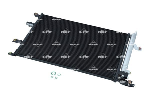 A/C condensator (met droger) past: VOLVO S60 I, S80 I, V70 II, XC70 I 2.0-3.0 05.98-04.10