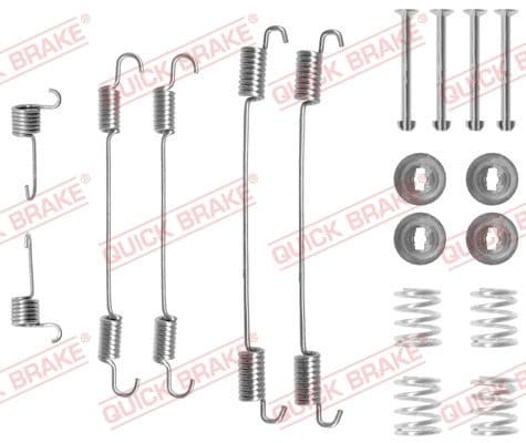 Accessory Kit, brake shoes