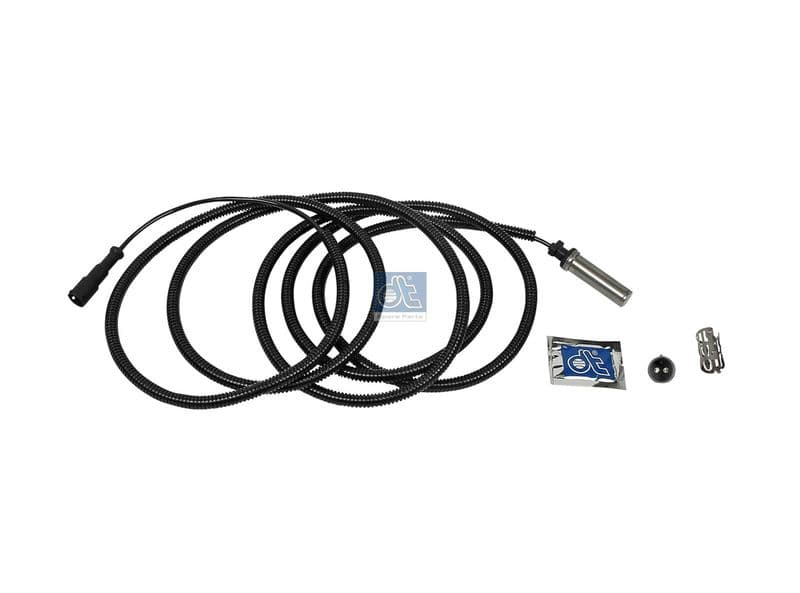 ABS-sensor Achter Links (recht, 3010mm, 2pin) past: MERCEDES ACTROS, ACTROS MP2 / MP3, ATEGO, AXOR, AXOR 2, ECONIC, OH, TOURINO (O 510), TOURO (O 500), UNIMOG  NEOPLAN SKYLINER  AUDI A6 C5