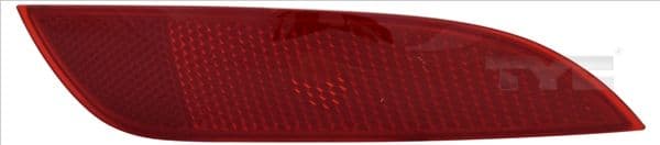 Reflecterend licht Achter Rechts past: FORD FOCUS III, Hatchback 10.14-02.20