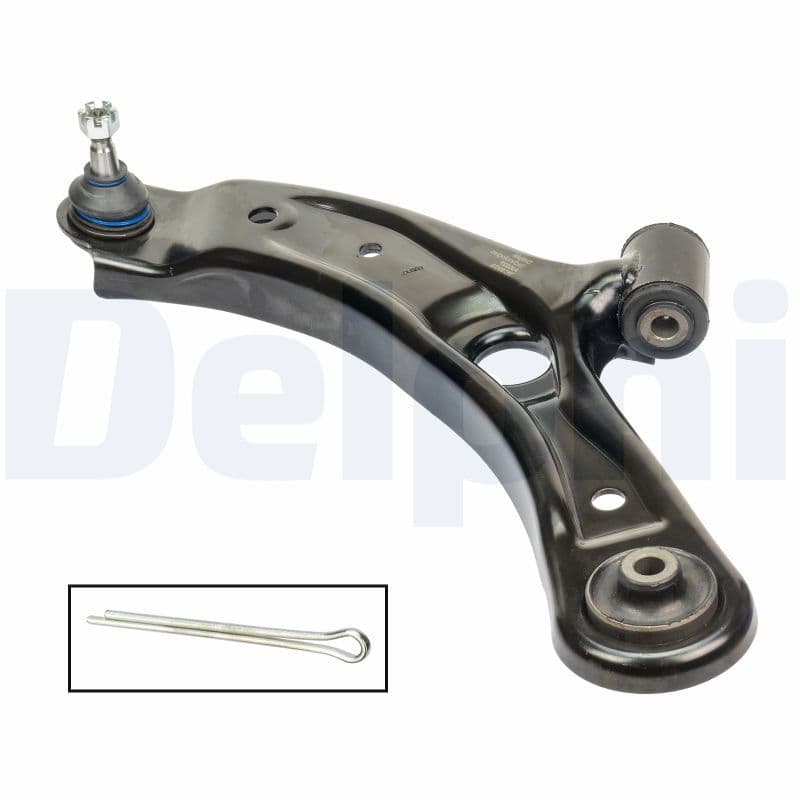 Vooras spoorcontrole arm Links bodem voor (met een gewricht (knokkel)) past: SUZUKI SWIFT IV 1.2-1.6 10.10-