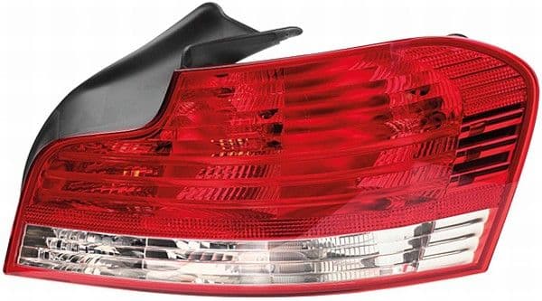 Achterlicht Rechts (H21W/LED/P21W/W16W, kleur indicator wit, anti-fog licht, achteruitrijlicht) past: BMW 1 E82, E88 03.07-12.13