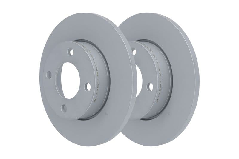 Brake disc Voor Links/Rechts past: AUDI 100 C2, 100 C3, 80 B3, 90 B3 1.6-2.1 06.76-10.91