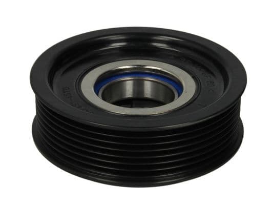 Airco compressor koppeling compleet (DENSO 7SEU17C 7PK 105mm) past: MERCEDES C (W203), C T-MODEL (S203), CLK (A209), CLK (C209), CLS (C219), E (W211), E T-MODEL (S211), G (W463) 3.0D-6.0 03.99-