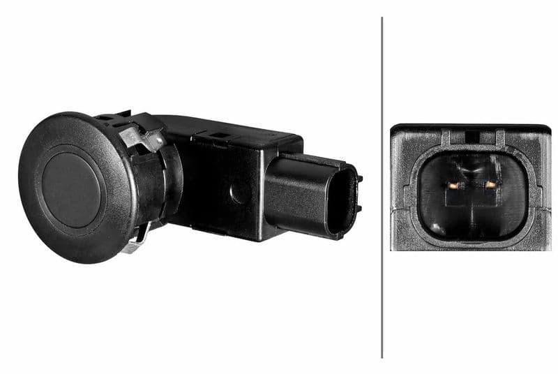 Parkeerafstandsensor Achter/Voor past: TOYOTA