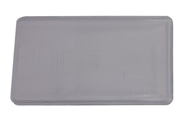 Koplampglas Links (zonder pakking) past: SCANIA 4, G I, P I, R I, T 05.95-05.19