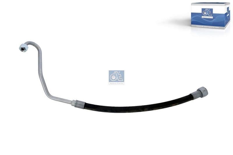 Hydraulische slang (lengte: 630mm) past: SCANIA G I, P I, R I 01.03-05.19