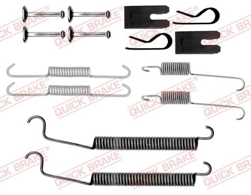 Accessory Kit, brake shoes