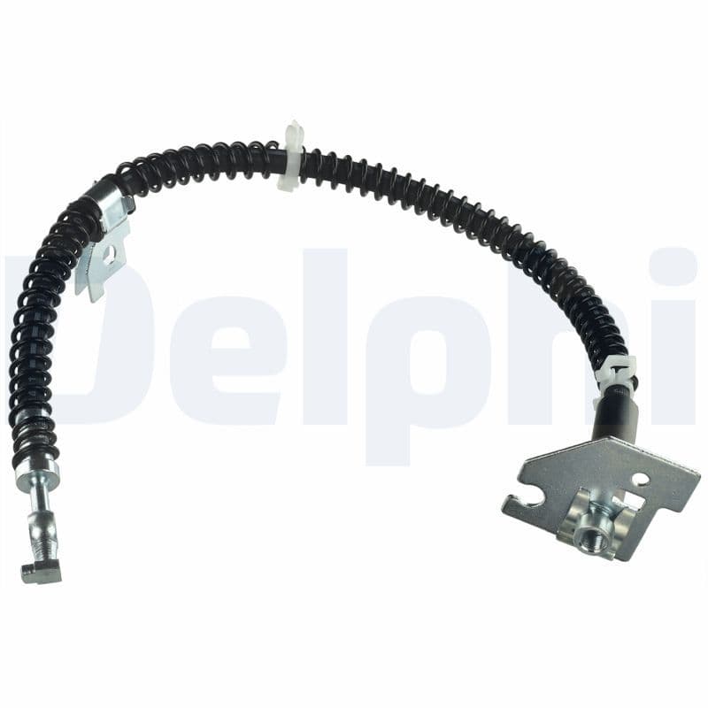 Remleiding/slang flexibel Achter Links (lengte 555mm, M11/M10x1x1) past: LAND ROVER RANGE ROVER II 2.5D-4.6 07.94-03.02
