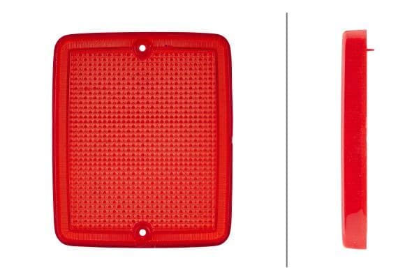 Rear lamp element, lampenkap Links/Rechts (met indicator, met stoplicht, parkeerlicht)