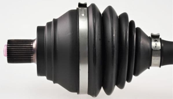 As van de aandrijfas Voor Links 487mm (gereviseerd, (EN) OE Technology UF 50°) past: AUDI Q3 1.4 10.13-10.18