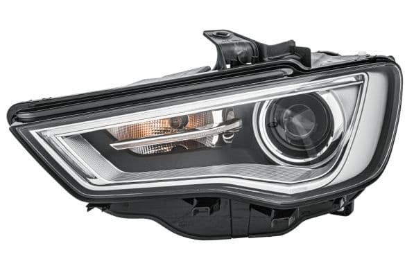 Koplamp Links (D3S/LED/PSY24W, elektrisch, met motor, kleur invoegen: dark) past: AUDI A3 8V, Saloon 04.12-06.16