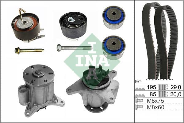 Water Pump & Timing Belt Kit