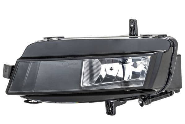 Mistlamp Voor Links (H11, met gebogen lichten) past: VW GOLF VII 08.12-03.17