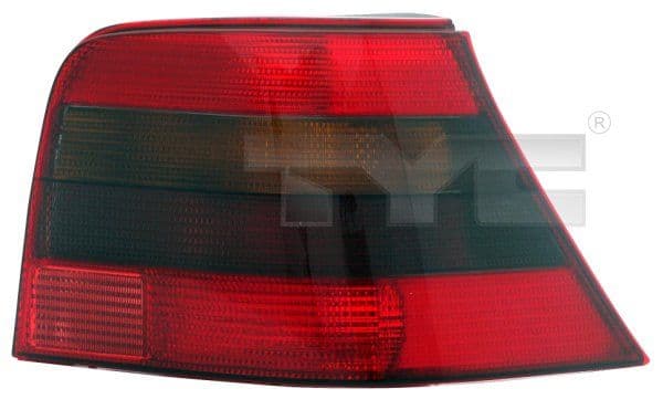 Achterlicht Rechts (kleur indicator grijs gerookt, kleur van het glas red) past: VW GOLF IV Hatchback 08.97-06.06