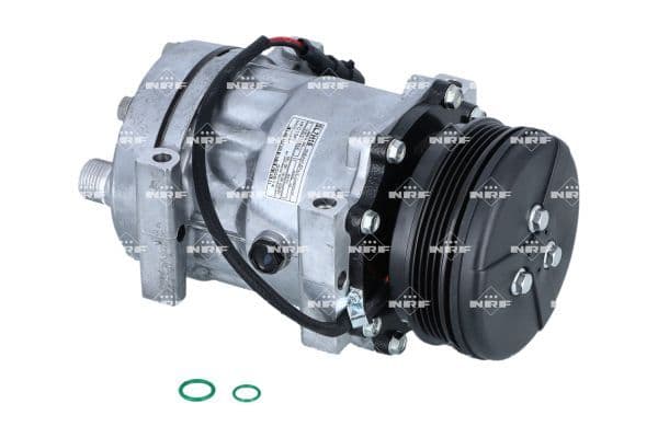 Airconditioning compressor past: CASE IH FARMALL, QUANTUM  NEW HOLLAND T4 POWER STAR, T4000, T5000 12.07-