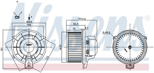 Luchtblazer past: MAZDA 6 1.8-2.5 08.07-07.13