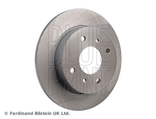 Brake disc Achter Links/Rechts past: NISSAN ALMERA II, PRIMERA 1.5-2.2D 06.90-11.06
