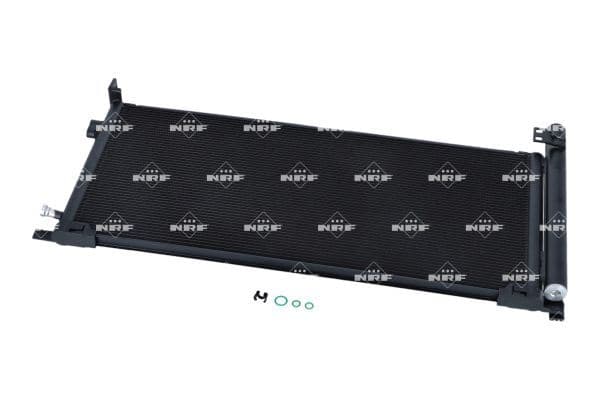 A/C condensator (met droger) past: TOYOTA RAV 4 V 2.5H 12.18-