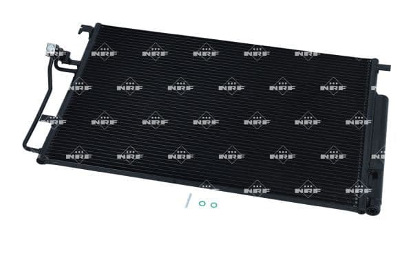 A/C condensator (met droger) past: MERCEDES SPRINTER 3,5-T (B906), SPRINTER 3,5-T (B907), SPRINTER 3,5-T (B907, B910), SPRINTER 3-T (B906), SPRINTER 3-T (B907), SPRINTER 3-T (B910 1.8-3.5 04.06-