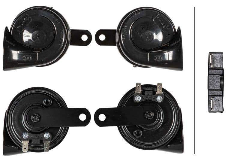 Hoorn (400-500Hz 110dB 12V) past: MERCEDES A (W168), A (W169), A (W176), B SPORTS TOURER (W245), B SPORTS TOURER (W246, W242), C (CL203), C T-MODEL (S202), C T-MODEL (S203) 03.99-12.14