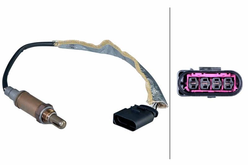 Lambda sonde (aantal draden 4, 355mm) past: AUDI A3  SKODA OCTAVIA I  VW GOLF IV, LUPO I, POLO 1.4/1.6 09.96-12.07