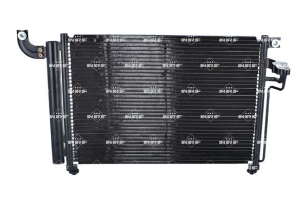 A/C condensator (met droger) past: KIA RIO II 1.5D 03.05-12.11