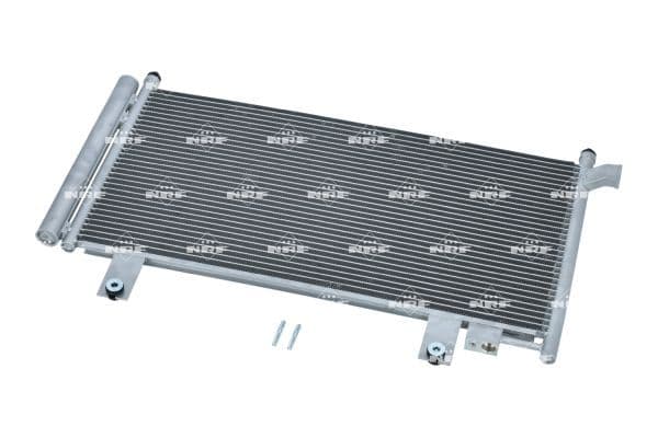 A/C condensator (met droger) past: FIAT SEDICI  SUZUKI SX4 2.0D 06.06-