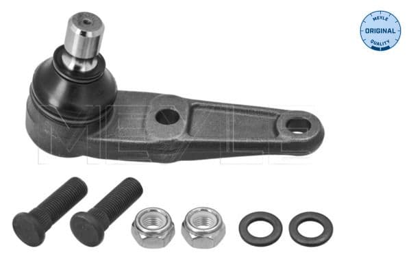 Kogelgewricht van de as Links/Rechts (bodem voor) (diameter kegel 18mm, met extra materialen) past: MAZDA 323 C IV, 323 C V, 323 F IV, 323 F V, 323 P V, 323 S IV, 323 S V, MX-3 1.3-2.0D 06.89-09.98