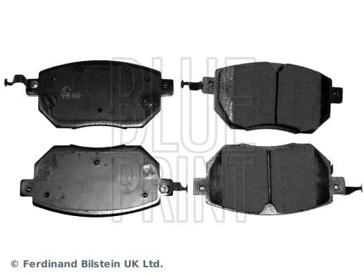 Remblokken set Voor , past: INFINITI FX  NISSAN MAXIMA VI, MURANO I 3.5/3.7 08.03-