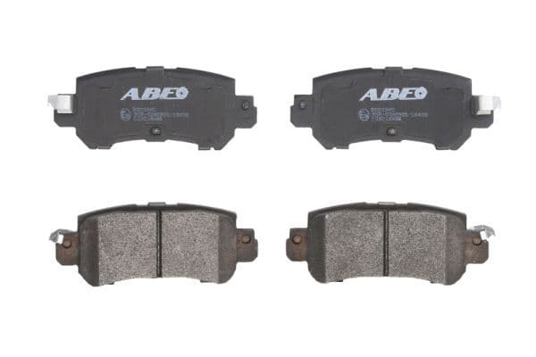 Remblokken set Achter , past: MAZDA 2, CX-3, CX-5 1.5D-2.5 11.11-