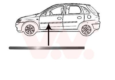 Sier / Beveiligings/ Decoratiepanelen/ Emblemen/ Spatlappen