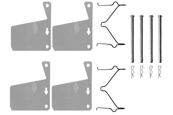 Accessory Kit, disc brake pad