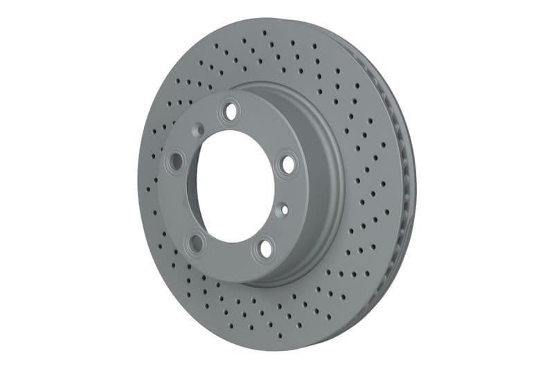 Brake disc Voor Rechts past: PORSCHE BOXSTER, CAYMAN 2.7 11.04-12.09